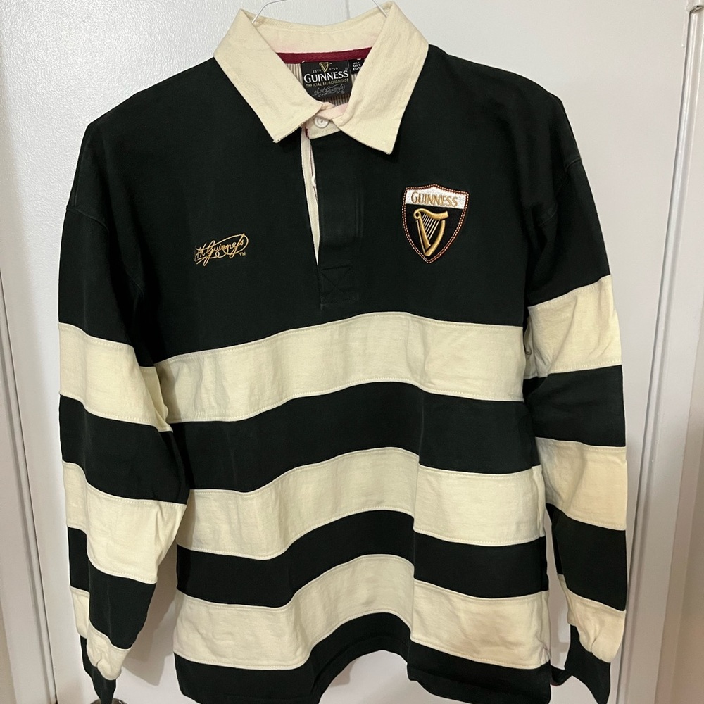 Guinness Rugby Shirt Size L